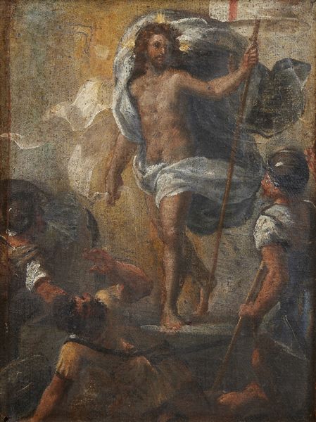 DETTO SCARSELLINO IPPOLITO SCARSELLA (1551 - 1620) : Attribuito a. Resurrezione di Cristo  - Asta Asta 401 | ARTE ANTICA E DEL XIX SECOLO Online - Associazione Nazionale - Case d'Asta italiane