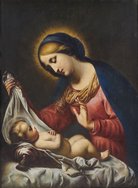 DOLCI CARLO (1616 - 1686) : Da. Madonna con Bambino  - Asta Asta 401 | ARTE ANTICA E DEL XIX SECOLO Online - Associazione Nazionale - Case d'Asta italiane