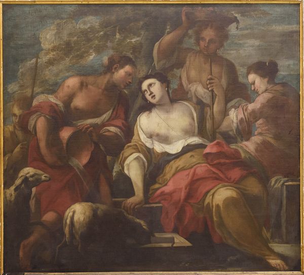 ARTISTA VENETO DEL XVII-XVIII SECOLO : Allegoria della mitezza  - Asta Asta 401 | ARTE ANTICA E DEL XIX SECOLO Online - Associazione Nazionale - Case d'Asta italiane