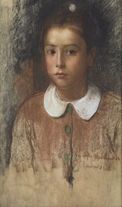 GAUDENZI PIETRO (1880 - 1955) - Mia figlia Maria Candida