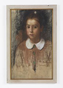 GAUDENZI PIETRO (1880 - 1955) : Mia figlia Maria Candida  - Asta Asta 401 | ARTE ANTICA E DEL XIX SECOLO Online - Associazione Nazionale - Case d'Asta italiane