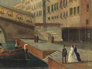 ARTISTA DEL XIX SECOLO : Veduta di Venezia  - Asta Asta 401 | ARTE ANTICA E DEL XIX SECOLO Online - Associazione Nazionale - Case d'Asta italiane