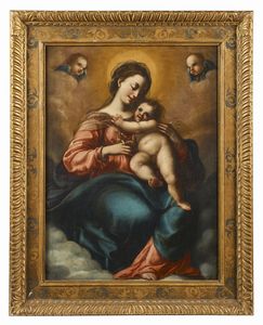 ARTISTA CENTROITALIANO DEL XVI SECOLO : Madonna con Bambino e cardellino  - Asta Asta 401 | ARTE ANTICA E DEL XIX SECOLO Online - Associazione Nazionale - Case d'Asta italiane