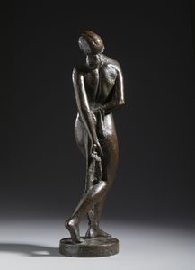 SCHLIEPSTEIN GHERARD (1886 - 1963) : Figura femminile  - Asta Asta 401 | ARTE ANTICA E DEL XIX SECOLO Online - Associazione Nazionale - Case d'Asta italiane