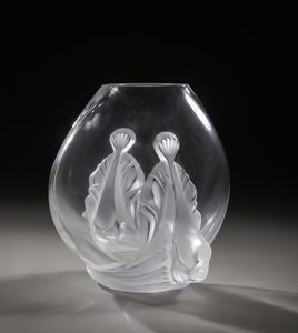 LALIQUE - Vaso in vetro