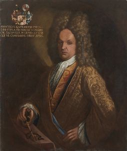 ARTISTA DEL XVIII SECOLO - Ritratto di Francesco Ignazio Antonio Coronini Cronberg