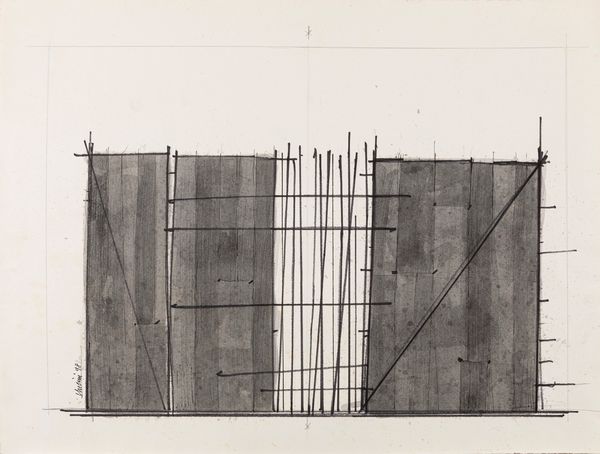 Giuseppe Uncini : Senza titolo  - Asta Arte Moderna e Contemporanea - Associazione Nazionale - Case d'Asta italiane