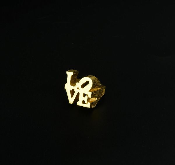 Robert Indiana : Anello LOVE ring  - Asta Arte Moderna e Contemporanea - Associazione Nazionale - Case d'Asta italiane