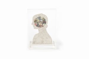 Jiri Kolar : Busto femminile  - Asta Arte Moderna e Contemporanea - Associazione Nazionale - Case d'Asta italiane