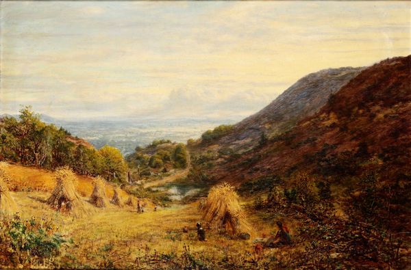 George William Mote (1832-1909) Paesaggio campestre  - Asta Dipinti del XIX-XX secolo - Associazione Nazionale - Case d'Asta italiane