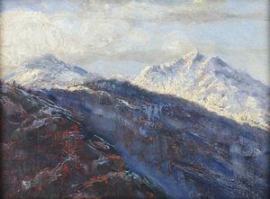 Berto Ferrari - Mattino dInverno in Val del Ferro