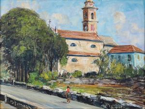 Berto Ferrari - La Chiesa a Santa Giustina