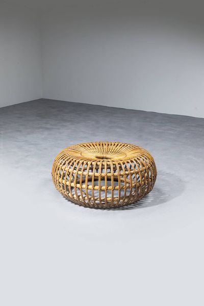 FRANCO ALBINI : Pouf  - Asta Design - Associazione Nazionale - Case d'Asta italiane