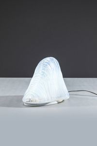 CARLO NASON : Lampada da tavolo mod. Iceberg  - Asta Design - Associazione Nazionale - Case d'Asta italiane