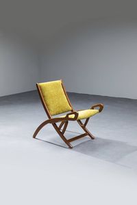 GIO PONTI Milano 1891 - 1979 : Sedia pieghevole mod. Ninfea  - Asta Design - Associazione Nazionale - Case d'Asta italiane