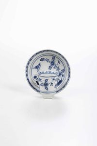 Tazza con piattino<BR>Vienna, Manifattura Imperiale, terzo quarto del XVIII secolo<BR><BR>  - Asta Porcellane venete ed europee di un'importante Famiglia veneziana - Associazione Nazionale - Case d'Asta italiane