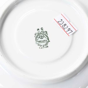 Servizio da t e caff <BR>Laveno, Societ Ceramica Italiana, secondo quarto del XX secolo  - Asta Arredo per la tavola - Associazione Nazionale - Case d'Asta italiane