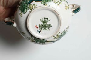 Servizio da caff Chartreuse<BR>Inghilterra, Manifattura Mason's, XX secolo  - Asta Arredo per la tavola - Associazione Nazionale - Case d'Asta italiane
