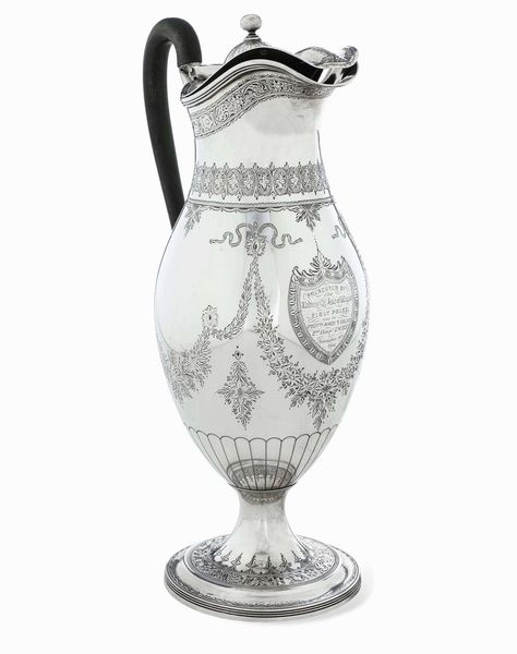 Versatoio. Argento fuso, sbalzato e cesellato. Londra1792, argentiere Robert Hennel  - Asta Dimore italiane - Associazione Nazionale - Case d'Asta italiane