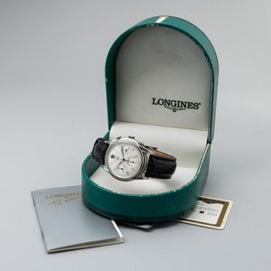 LONGINES - Monument Chronograph  - Asta Watches - Associazione Nazionale - Case d'Asta italiane