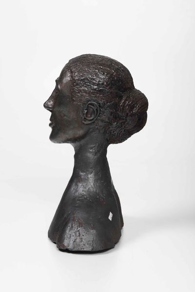 Zaccaria Drosera : Busto femminile, 1979  - Asta Scultura del XIX e XX secolo - Associazione Nazionale - Case d'Asta italiane