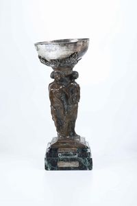 Trofeo remiero, Coppa Piemonte. Arte del primo quarto del XX secolo  - Asta Scultura del XIX e XX secolo - Associazione Nazionale - Case d'Asta italiane