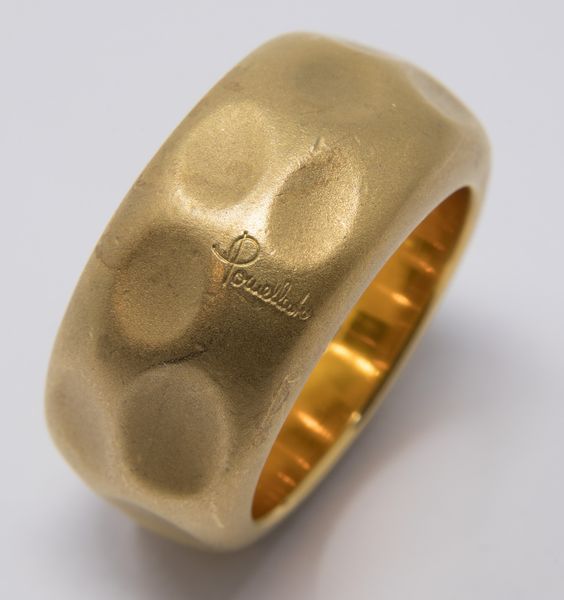 Pomellato, anello a fascia in oro giallo  - Asta Gioielli e Orologi - Associazione Nazionale - Case d'Asta italiane