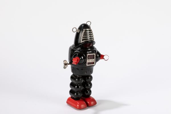 Japan KO : Planet Robot Nero  - Asta Giocattoli d'Epoca - Associazione Nazionale - Case d'Asta italiane