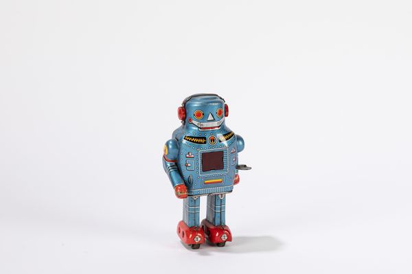S.Y. : Sparky Robot Variante Blu  - Asta Giocattoli d'Epoca - Associazione Nazionale - Case d'Asta italiane