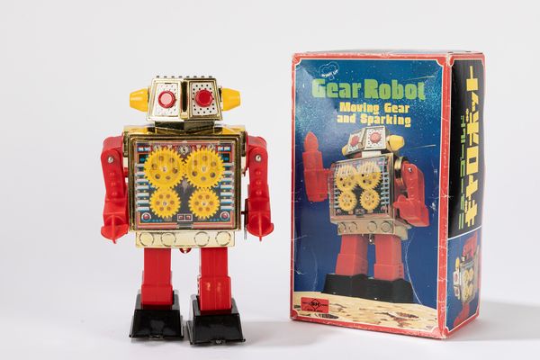 Japan SH : Gear Robot  - Asta Giocattoli d'Epoca - Associazione Nazionale - Case d'Asta italiane