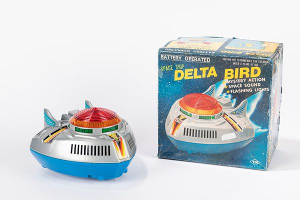 TN : Giocattolo spaziale Delta Bird  - Asta Giocattoli d'Epoca - Associazione Nazionale - Case d'Asta italiane