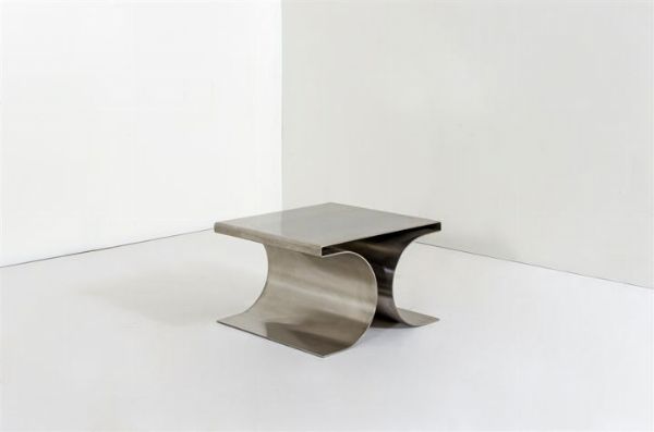 BOYER MICHEL : Tavolino mod. X  - Asta Asta 145 - Design - Associazione Nazionale - Case d'Asta italiane