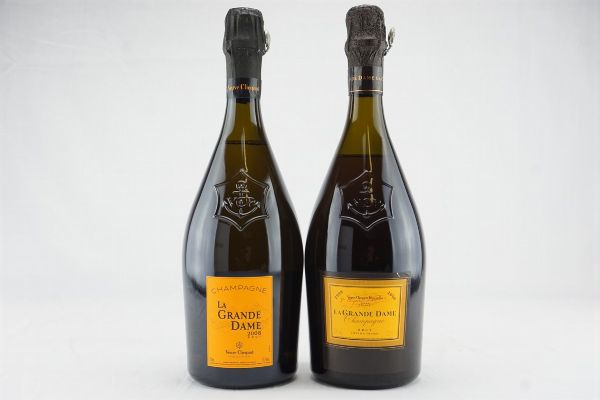 La Grande Dame Brut Veuve Cliquot  - Asta IL SIGNIFICATO DELLA PASSIONE - Vini Pregiati e da Collezione - Associazione Nazionale - Case d'Asta italiane