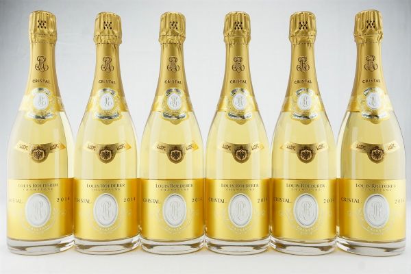 Cristal Louis Roederer 2014  - Asta IL SIGNIFICATO DELLA PASSIONE - Vini Pregiati e da Collezione - Associazione Nazionale - Case d'Asta italiane