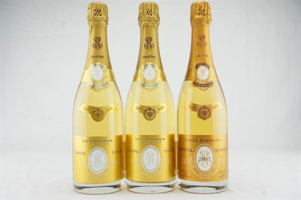 Cristal Louis Roederer  - Asta IL SIGNIFICATO DELLA PASSIONE - Vini Pregiati e da Collezione - Associazione Nazionale - Case d'Asta italiane