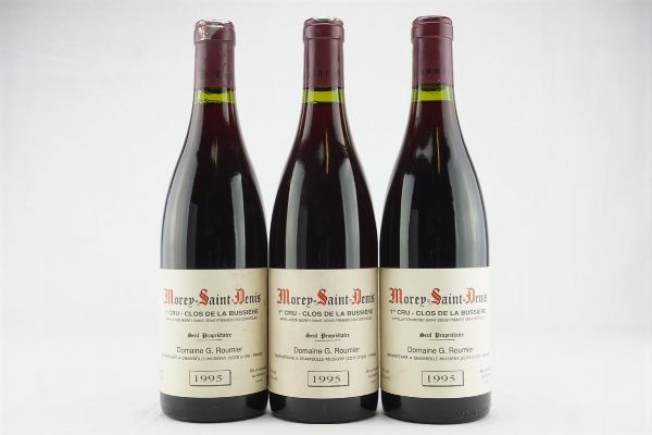 Morey-Saint-Denis Clos de la Bussière Domaine G. Roumier 1995  - Asta IL SIGNIFICATO DELLA PASSIONE - Vini Pregiati e da Collezione - Associazione Nazionale - Case d'Asta italiane