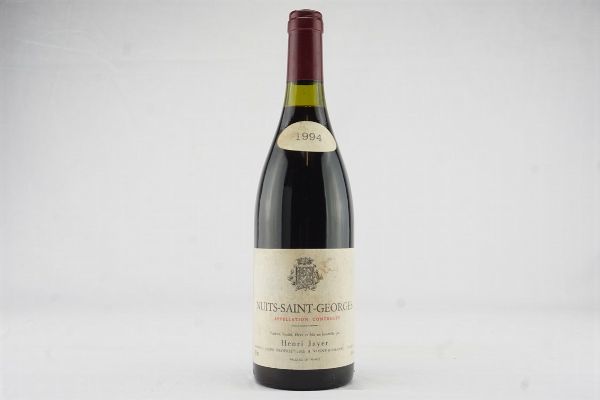 Nuits-Saint-Georges Domaine Henri Jayer 1994  - Asta IL SIGNIFICATO DELLA PASSIONE - Vini Pregiati e da Collezione - Associazione Nazionale - Case d'Asta italiane