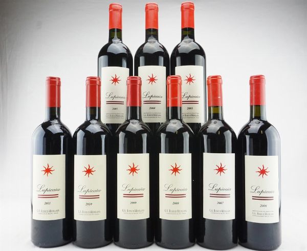 Lupicaia Castello del Terriccio  - Asta IL SIGNIFICATO DELLA PASSIONE - Vini Pregiati e da Collezione - Associazione Nazionale - Case d'Asta italiane