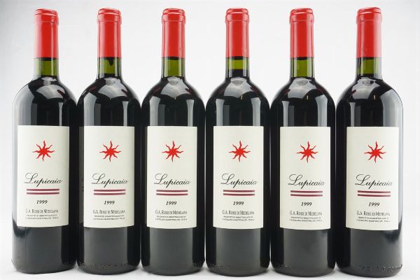 Lupicaia Castello del Terriccio 1999  - Asta IL SIGNIFICATO DELLA PASSIONE - Vini Pregiati e da Collezione - Associazione Nazionale - Case d'Asta italiane