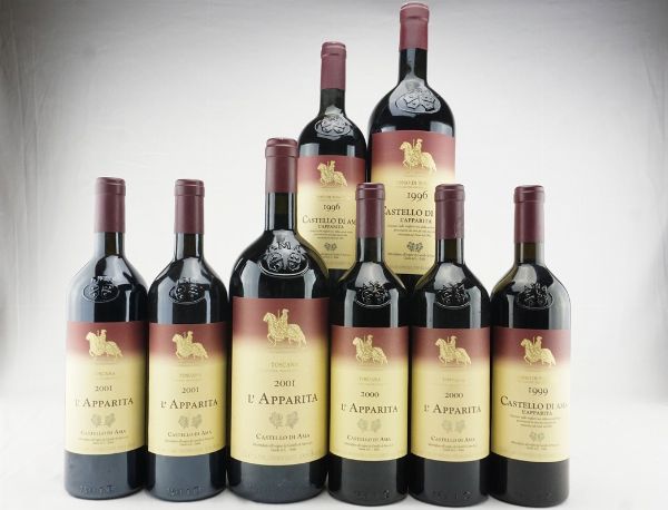 L’Apparita Castello di Ama  - Asta IL SIGNIFICATO DELLA PASSIONE - Vini Pregiati e da Collezione - Associazione Nazionale - Case d'Asta italiane