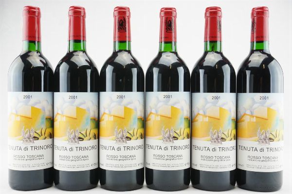 Trinoro Tenuta di Trinoro 2001  - Asta IL SIGNIFICATO DELLA PASSIONE - Vini Pregiati e da Collezione - Associazione Nazionale - Case d'Asta italiane