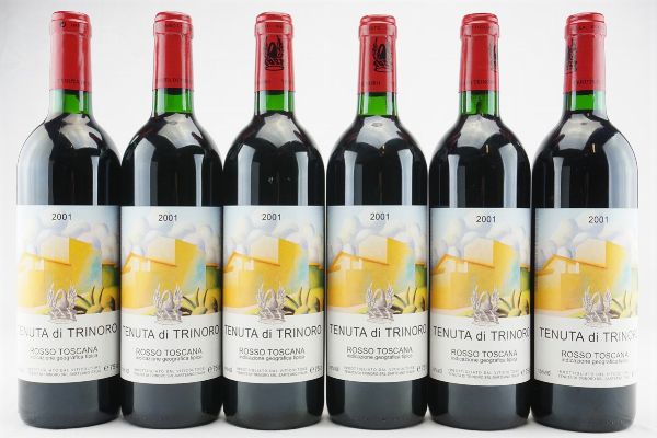 Trinoro Tenuta di Trinoro 2001  - Asta IL SIGNIFICATO DELLA PASSIONE - Vini Pregiati e da Collezione - Associazione Nazionale - Case d'Asta italiane