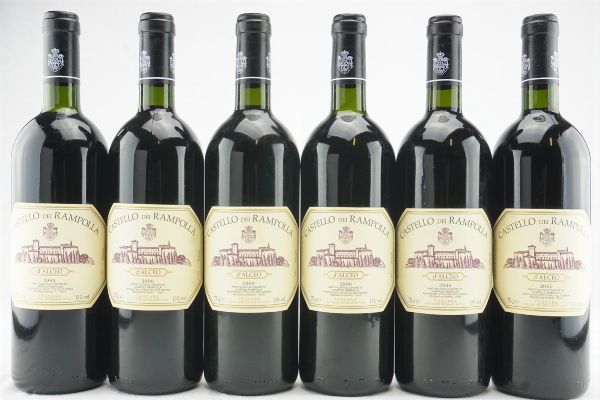 Vigna d’Alceo Castello dei Rampolla 2000  - Asta IL SIGNIFICATO DELLA PASSIONE - Vini Pregiati e da Collezione - Associazione Nazionale - Case d'Asta italiane