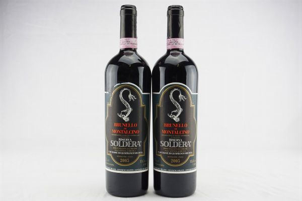 Brunello di Montalcino Case Basse Riserva Gianfranco Soldera 2005  - Asta IL SIGNIFICATO DELLA PASSIONE - Vini Pregiati e da Collezione - Associazione Nazionale - Case d'Asta italiane