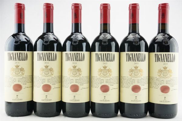 Tignanello Antinori  - Asta IL SIGNIFICATO DELLA PASSIONE - Vini Pregiati e da Collezione - Associazione Nazionale - Case d'Asta italiane