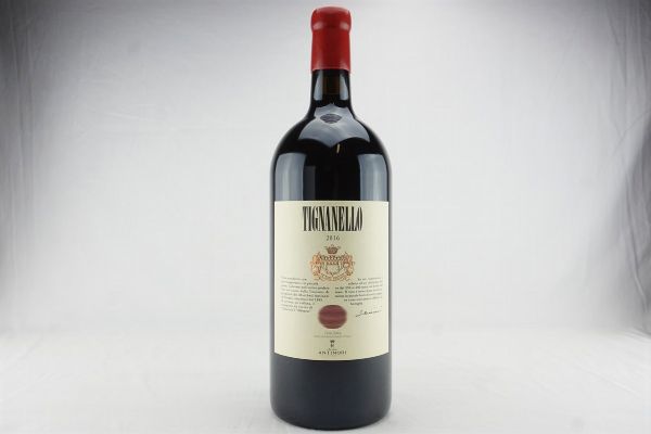 Tignanello Antinori 2016  - Asta IL SIGNIFICATO DELLA PASSIONE - Vini Pregiati e da Collezione - Associazione Nazionale - Case d'Asta italiane