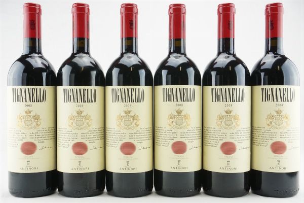 Tignanello Antinori 2008  - Asta IL SIGNIFICATO DELLA PASSIONE - Vini Pregiati e da Collezione - Associazione Nazionale - Case d'Asta italiane