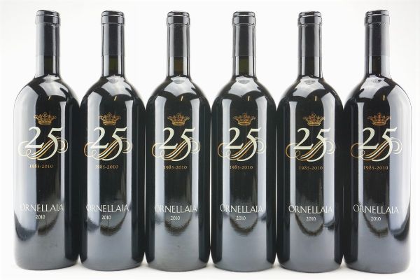 Ornellaia 2010  - Asta IL SIGNIFICATO DELLA PASSIONE - Vini Pregiati e da Collezione - Associazione Nazionale - Case d'Asta italiane