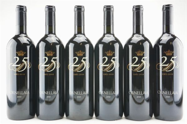 Ornellaia 2010  - Asta IL SIGNIFICATO DELLA PASSIONE - Vini Pregiati e da Collezione - Associazione Nazionale - Case d'Asta italiane