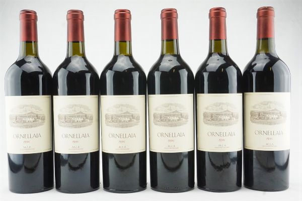 Ornellaia 1996  - Asta IL SIGNIFICATO DELLA PASSIONE - Vini Pregiati e da Collezione - Associazione Nazionale - Case d'Asta italiane